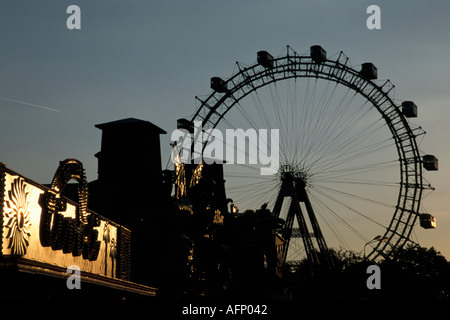 Vienna, gigante ruota di traghetto Foto Stock