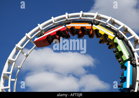 Rollercoaster Foto Stock