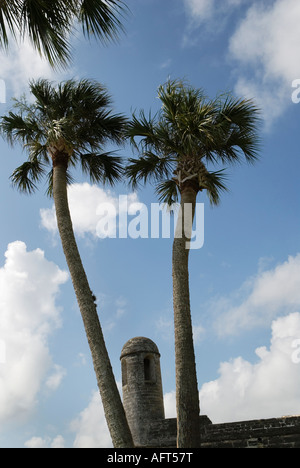 Castillo de San Marcos National Monument St Augustine Florida Foto Stock