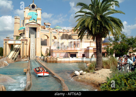 SeaWorld Orlando in Florida fl USA viaggio a Atlantis ride Foto Stock