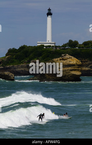 Surfers, Biarritz, Francia Europa Foto Stock