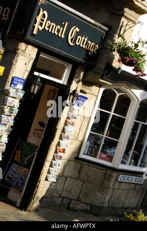 Vecchio cottage con il tetto di paglia in al vecchio shanklin villaggio sull'isola di Wight Olde Worlde Foto Stock