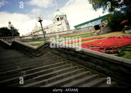 Il suo teatro majestys e unione di giardini a terrazza in Aberdeen Scotland Foto Stock