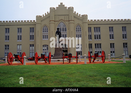 LEXINGTON Virginia STATI UNITI D'AMERICA AGOSTO la caserma della Virginia Military Institute ha iniziato nel 1851 Foto Stock