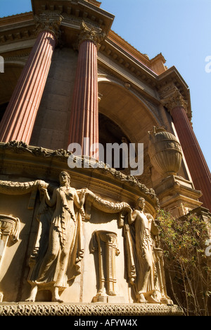 Palazzo delle Belle Arti. Marina District. San Francisco. In California. Stati Uniti d'America Foto Stock