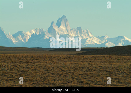 Gamma Fitz Roy in Patagonia, Argentina. Foto Stock