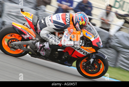 Giovani Nicky Hayden american 2006 campione del motogp Foto Stock