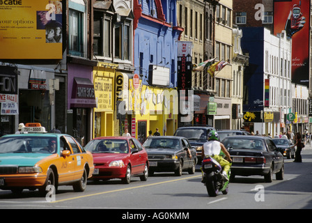 Yonge Street Downtown Toronto Ontario Canada Foto Stock