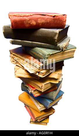 Una pila di libri trovati nelle liste di libri vietate frequentemente con  un post-it che dice 'vietato' Foto stock - Alamy