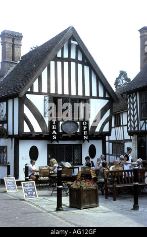 Thomas Oken sale da tè, Oken's House, Warwick, Warwickshire, Inghilterra, Regno Unito Foto Stock