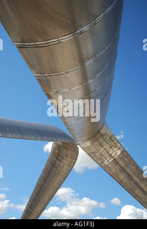 Il 'Whittle arch', Hales Street, Coventry, West Midlands, England, Regno Unito Foto Stock