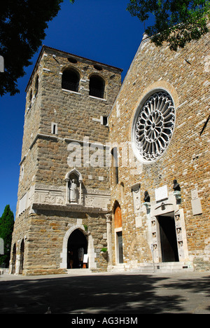 Cattedrale di San Giusto Trieste Italia Foto Stock