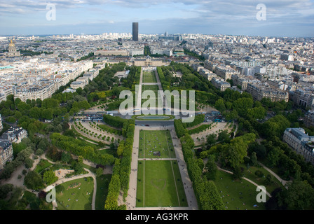 Champ de Mars Parigi Foto Stock