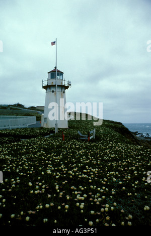 Montara Faro California San Mateo Coast Foto Stock