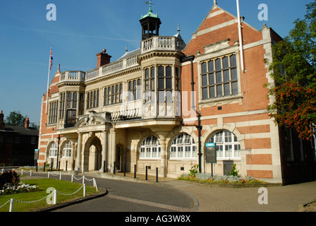 Vista della città di Hendon Hall di Burroughs hendon london Foto Stock