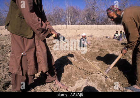 Afghanistan Kandahar Mujaheddin durante l'ultimo anno di guerra con l'Unione Sovjet Foto Stock