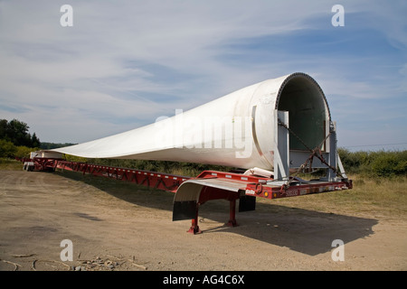 Pale di una turbina eolica Foto Stock