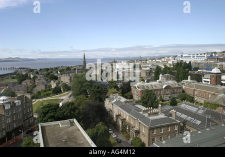 Vista di Dundee in Scozia Foto Stock