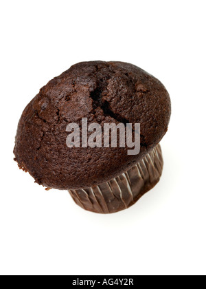 Doppio choc muffin di chip Foto Stock