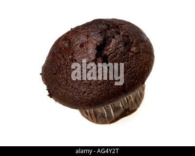 Doppio choc muffin di chip Foto Stock