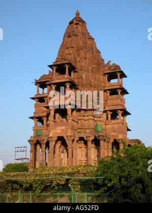 Il cenotafio di Jodhpur Royals India Rajasthan Foto Stock