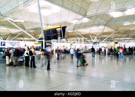 L'aeroporto di Stansted, Inghilterra Foto Stock