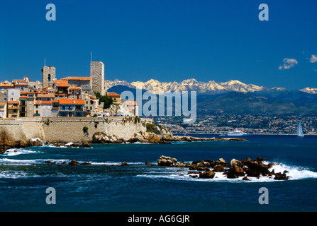 Antibes Alpes-Maritimes 06 French Riviera Cote d Azur PACA FRANCIA Foto Stock