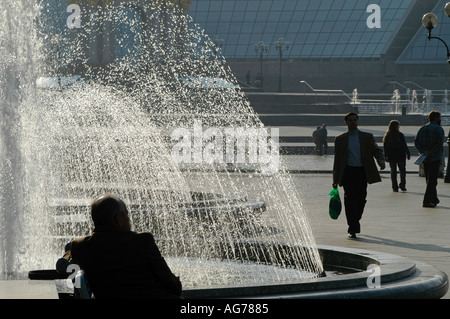 Kiev, Indepedence quadrato (Majdan) Foto Stock