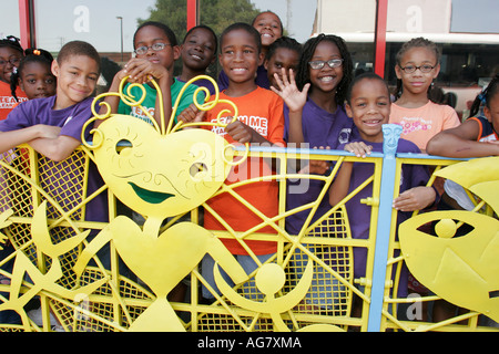 Tuscaloosa Alabama, museo per bambini, storia, ingresso, fronte, Black Blacks African Africans etnico minoranza, studenti istruzione studente pu Foto Stock