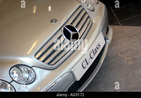 Mercedes Benz Salesroom Foto Stock