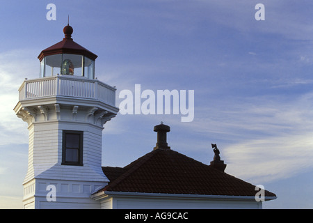 Torre di luce Mukilteo Mukilteo Washington Foto Stock