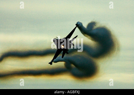 Airforce F18 FA18 Super Hornet aereo esercito armato Foto Stock