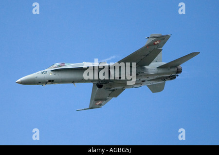 Noi USAF United States Airforce F18 FA18 Super Hornet aeroplano Foto Stock