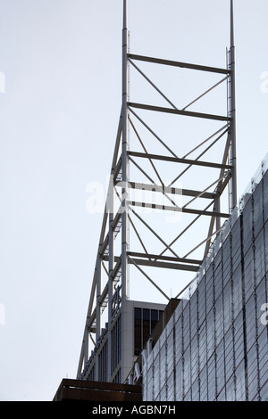 Dettaglio della torre di alto e moderno ufficio commerciale grattacielo costruzione di Deutsche Bank a Sydney nel Nuovo Galles del Sud Australia NSW Foto Stock