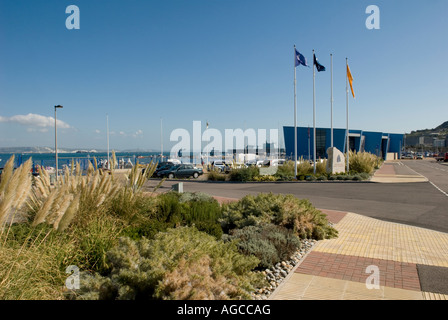 Weymouth e Portland National Sailing Academy, Portland, Dorset Foto Stock