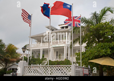 La Grande Casa Inn un hotel di lusso in Belize City Foto Stock