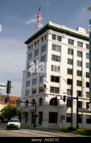 La First National Bank building in Ft. Smith, Arkansas. Foto Stock