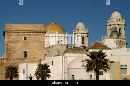In Spagna la cattedrale di Cadice Foto Stock