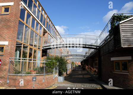 Un fossile zero housing development Beddington Lane South Londdon Foto Stock