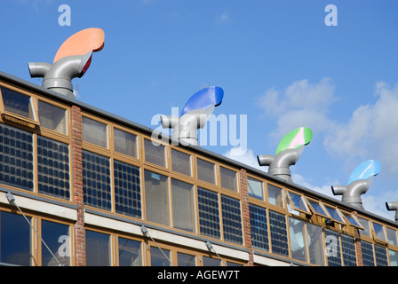 Un fossile zero housing development Beddington Lane South London Foto Stock