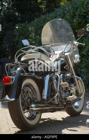 Un imaculate 1960 Harley Davidson Duo Glide Foto Stock