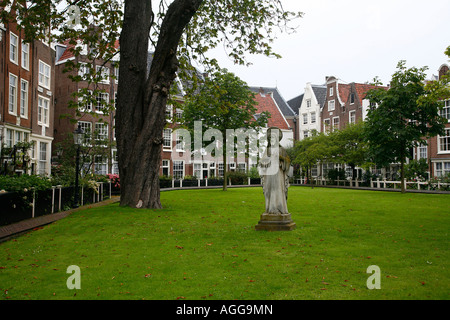 Begijnhof Amsterdam Olanda Foto Stock