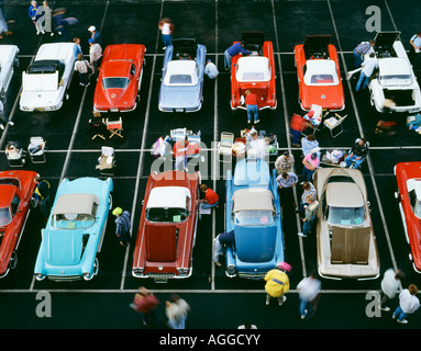Antique Auto Club Of America Show, il più grande show negli Stati Uniti, Hershey, Dauphin County, Pennsylvania, Stati Uniti d'America, Foto Stock