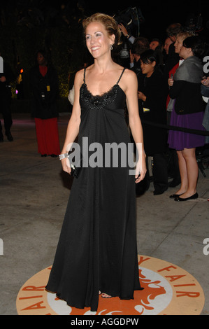 Artista di registrazione Sheryl Crow al 2007 Vanity Fair Oscar Party presso Morton's Steakhouse di Los Angeles in California Foto Stock