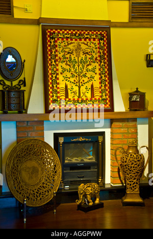 Pechino CINA, interno francese ristorante Vietnamita 'Dining Room' " La Maison de Marquerite' Foto Stock