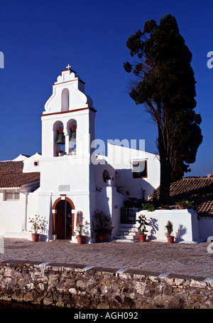 Convento di Vlachernas, penisola di Kanoni, Corfù, Grecia Foto Stock