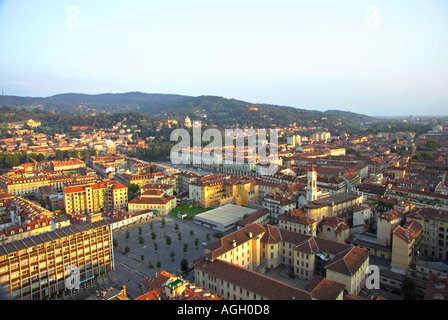 Vista su Torino, Italia Foto Stock