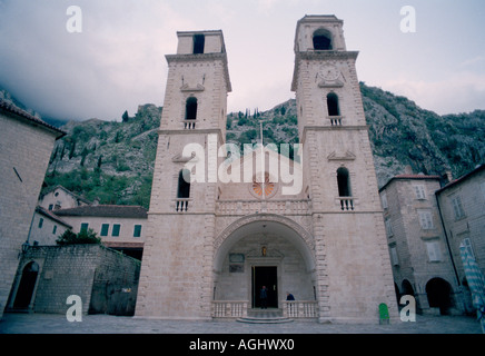 Cattedrale di San Trifone in Kotor, Montenegro Foto Stock
