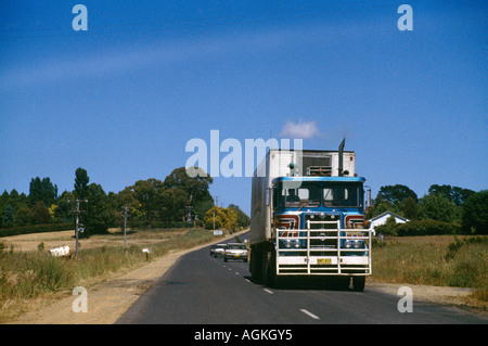 Murga Nuovo Galles del Sud Australia carrello su strada Foto Stock