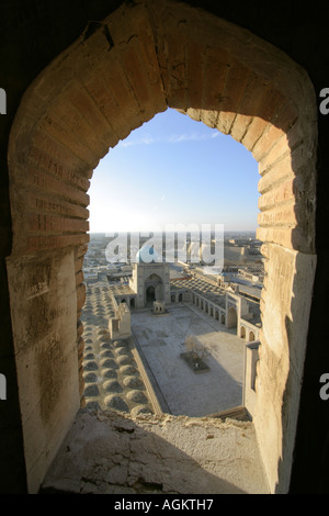 La madrasa di Bukhara, Uzbekistan Foto Stock